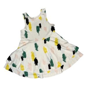 Cat & Jack Paint Brushed Print Dress size 3T